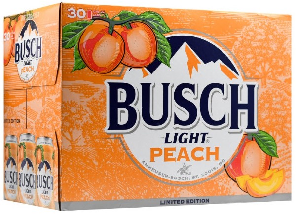 Busch Light Peach Beverage Barn