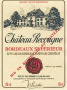 Chteau Recougne - Bordeaux Suprieur 0 (750ml)