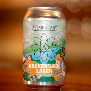 Alementary Brewing - Hackensack Lager (6 pack 12oz cans) (6 pack 12oz cans)
