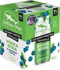 Dogfish Head - Vodka Soda (4 pack 12oz cans) (4 pack 12oz cans)