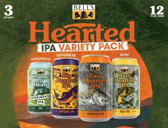 Bell's Brewery - Hearted Ipa Variety Pack (12 pack 12oz cans) (12 pack 12oz cans)