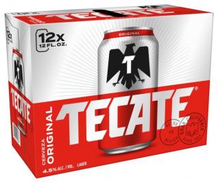 Tecate - Lager Beer (12 pack 12oz cans) (12 pack 12oz cans)