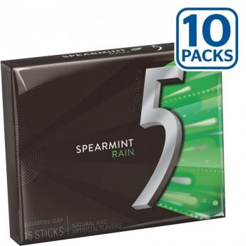 5 Rain - Spearmint  Gum