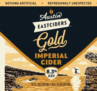 Austin - Imperial Gold Cider (4 pack 12oz cans) (4 pack 12oz cans)